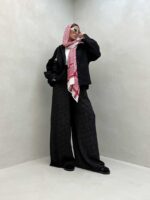 شومیز آستین دکمه کد 220379 - Image 6