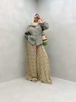 شومیز وال 2 جیب کد 220381 - Image 10