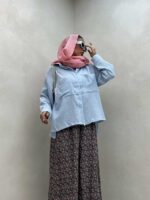 شومیز وال 2 جیب کد 220381 - Image 3