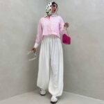 شومیز نیم تنه کد 220383