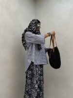 شومیز 2 جیب گت دار کد 220396 - Image 10