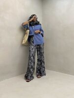 شومیز 2 جیب گت دار کد 220396 - Image 5