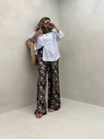 شومیز 2 جیب گت دار کد 220396 - Image 3