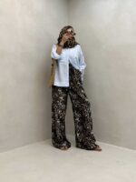 شومیز 2 جیب گت دار کد 220396 - Image 2