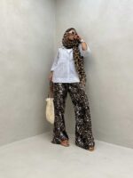 شومیز 2 جیب گت دار کد 220396 - Image 12