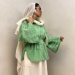 شومیز کمرکش کد 220417