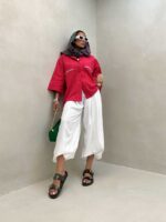 شومیز جیب رودوخت کد 220400 - Image 7