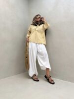 شومیز جیب رودوخت کد 220400 - Image 3
