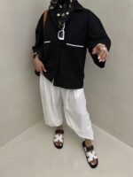 شومیز جیب رودوخت کد 220400 - Image 12