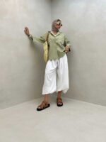شومیز جیب رودوخت کد 220400 - Image 9