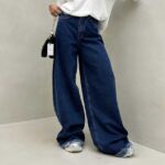 شلوار جین بگ کد 101356