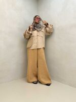 شومیز آستین 3 پیله کد 220385 - Image 5