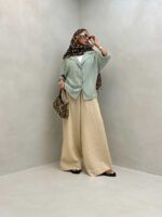 شومیز طرحدار مراکشی کد 220405 - Image 3