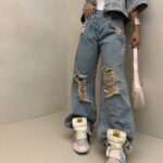 شلوار جین زاپدار کد 101296