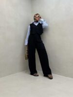 ست جلیقه و شلوار کد 160546 - Image 9