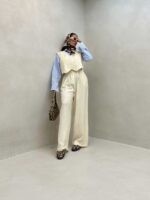 ست جلیقه و شلوار کد 160546 - Image 3