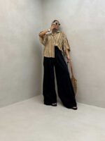 شومیز گیپور 2 جیب کد 220412 - Image 7