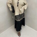 شومیز پارچه گیپور کد 220411