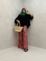 شومیز گیپور 2 جیب کد 220412 - Image 4