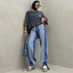 تیشرت لانگ GALERIE کد 180389