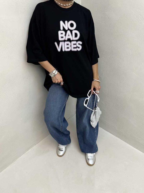 تیشرت NO-BAD-VIBES کد 180397