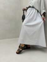 دامن لینن کد 101398 - Image 18