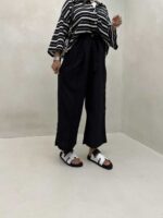 شلوار کنفی بنددار کد 101402 - Image 6