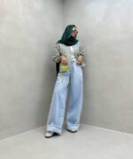 مانتو طرح جیب کد 120282 - Image 10