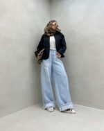 مانتو طرح جیب کد 120282 - Image 8
