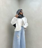 مانتو طرح جیب کد 120282 - Image 6