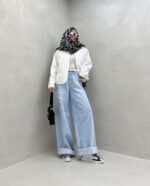 مانتو طرح جیب کد 120282 - Image 5