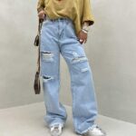 شلوار جین بگ کد 101193