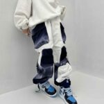 شلوار کارگو طرح فضا کد 100991