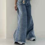 شلوار جین بگ کد 101437