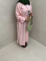 پیراهن بلند آستین گت دار کد 240143 - Image 4