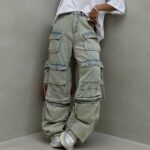 شلوار کارگو 10 جیب کد 101413