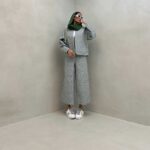 ست مانتو و شلوار قلبی کد 160567