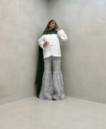 مانتو آستین سه ربع کد 120293 - Image 7