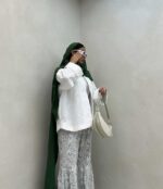 مانتو آستین سه ربع کد 120293 - Image 8