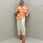 شومیز دو رنگ کد 220444