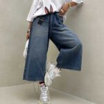 شلوار جین برمودا کد 101425