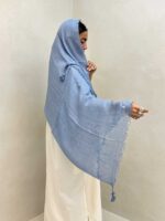 شال کنفی منگوله دار کد 310062 - Image 11