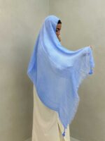 شال کنفی منگوله دار کد 310062 - Image 5