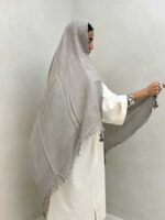 شال کنفی منگوله دار کد 310062 - Image 8