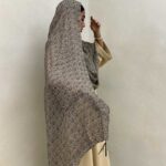 شال پیله ای طرحدار کد 310056