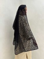 شال ساده پلنگی کد 310054