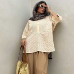 شومیز خامه دوزی کد 220454