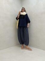 شومیز خامه دوزی کد 220454 - Image 8