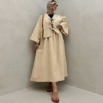 ست مانتو و دامن بنددار کد 160577