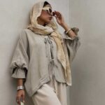 شومیز آستین کش کد 220462